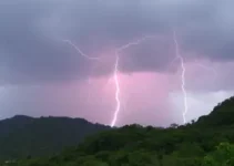 trovões e raios em Mauá