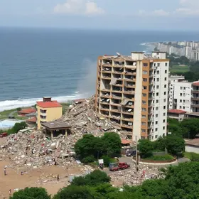 marquise desaba em Santos