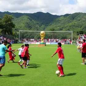 exposição gratuita sobre a história da Copa do Mundo