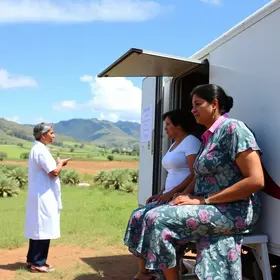 Carreta de prevenção do câncer de mama