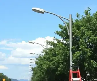 iluminação pública em Mauá