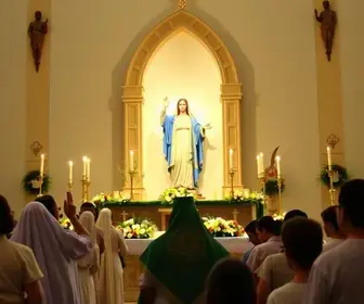 novena e festa à Nossa Senhora Aparecida
